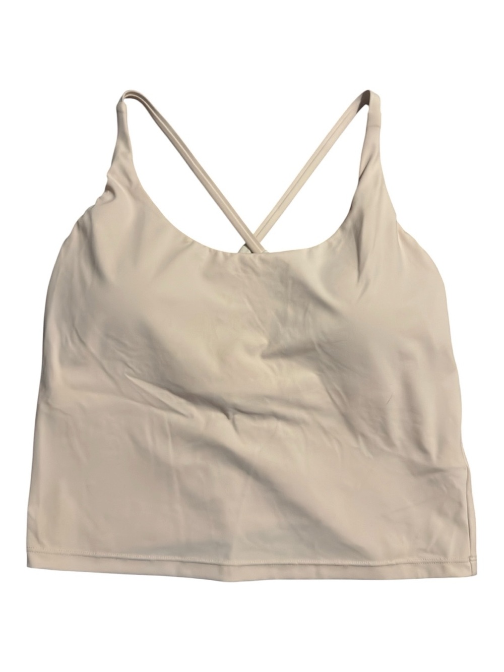 Light Pink Crossback Tank Top